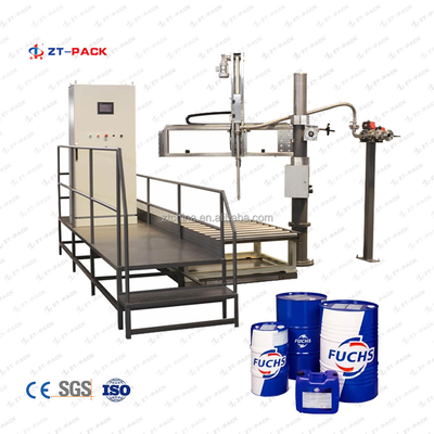 Automatic Motor Oil Packaging Machine For Automotive Engine Oil Filling