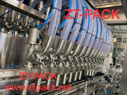 Linear BBQ tomato hot Sauce Ketchup Paste Chocolate Jam Plastic Bottle Glass Bottle Filling Machine