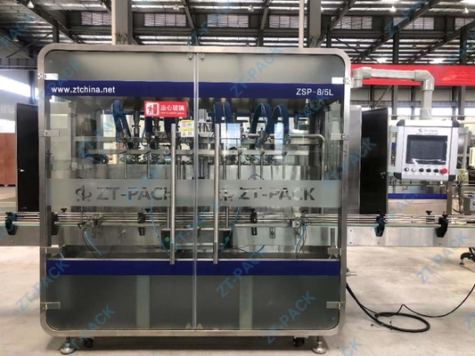50-1000ml Fully Automatic Bottle Filling Machine 6 Nozzle Soap Laundry Detergent Filling Machine
