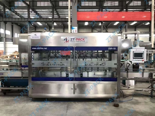0.6mpa 8 Head Liquid Filling Machine