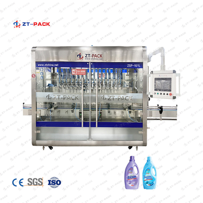 Ss316 Liquid Bottle Filling Machine 100ml To 5L Cleaner Filling Machine